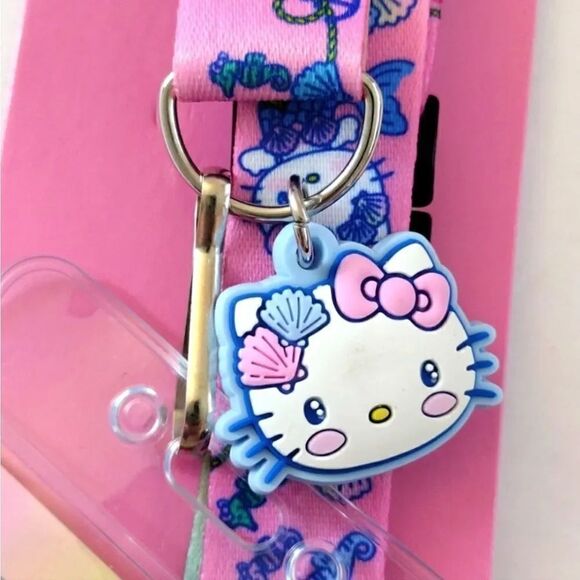 Hello Kitty Mermaid Lanyard and Matching Charm Bracelet Bundle - Picture 4 of 16